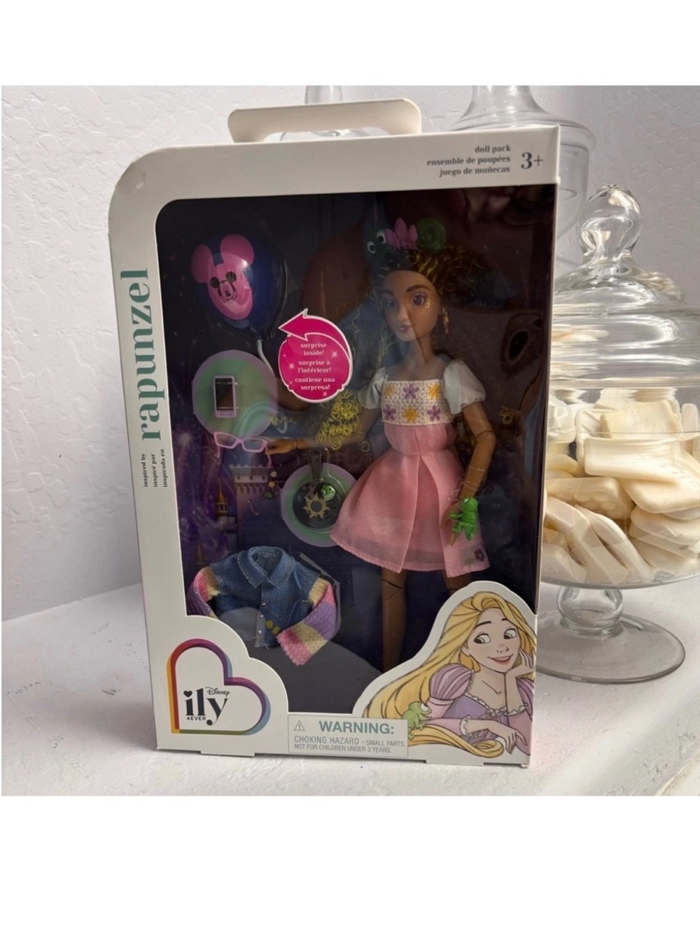 Disney Ily 4ever Inspired By Rapunzel Fashion Doll Mix & Match 10 Pieces NIB
